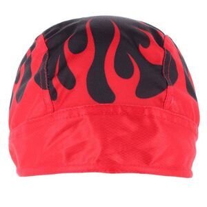 CTM Men's Flames Du rag Skull Cap by Wootie